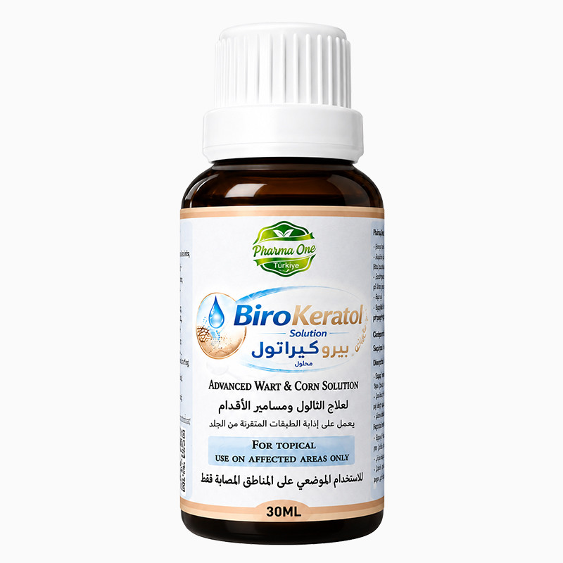محلول بيروكيراتول للثآليل ومسامير الأقدام