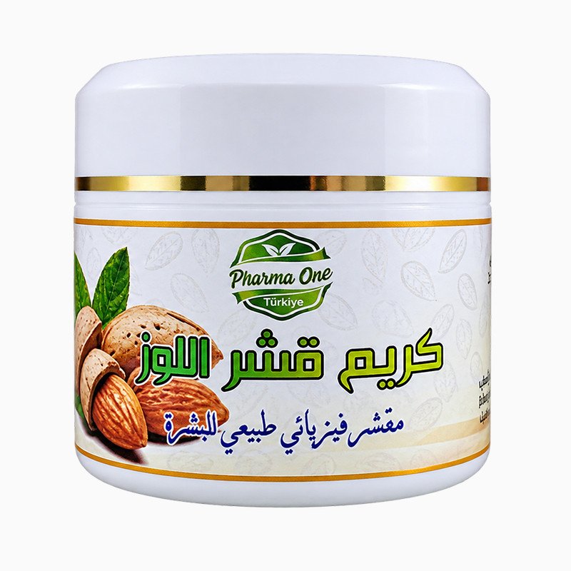كريم قشور اللوز مقشر للبشرة